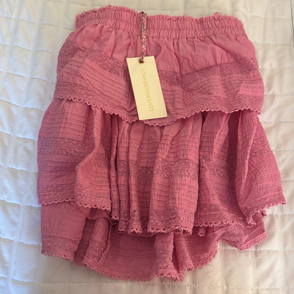 NWT LSF Ruffle Mini Skirt